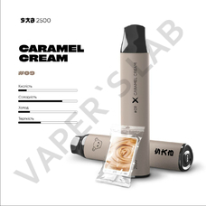 Одноразові електронні сигарети Caramel cream (крем карамель)
