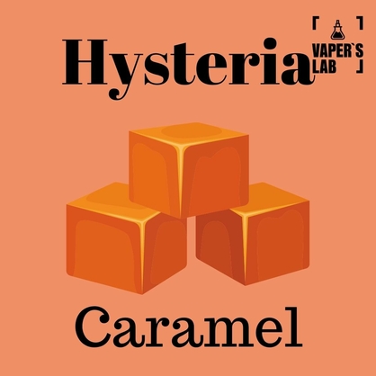 Фото, Безнікотинову рідину Hysteria Caramel 100 ml