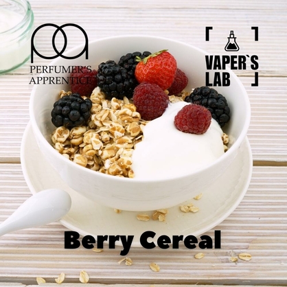 Фото, Ароматизатор для вейпа TPA Berry Cereal Овсянка с ягодами