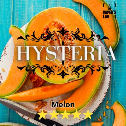 Фото, заправки для електронної сигарети Hysteria Melon 30 ml