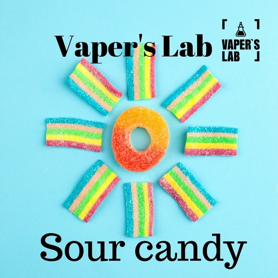 Відгуки Сольова нікотинова рідина Vaper's LAB Salt Sour candy 15 ml