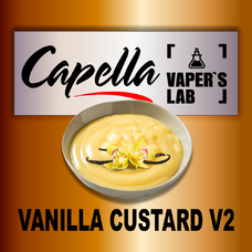 Ароматизатори для вейпа Capella Vanilla Custard V2 Ванильный крем