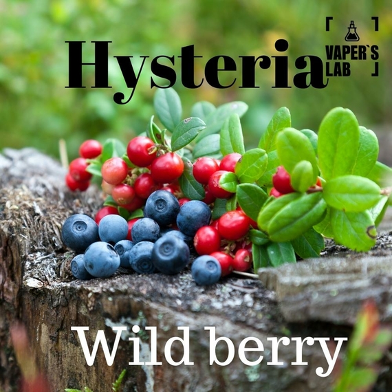 Відгуки Рідина для пода Hysteria Salt Wild Berry 15 ml