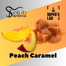 Аромка для самозамеса Solub Arome Peach Caramel Персик с карамелью