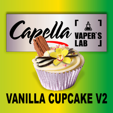 Ароматизатори для вейпа Capella Vanilla cupcake V2 Ванільний кекс