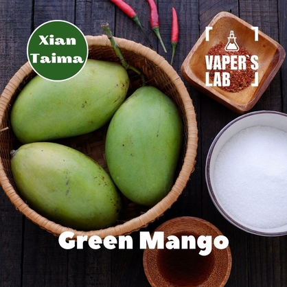 Фото Ароматизатор Xi'an Taima Green Mango Зелений манго