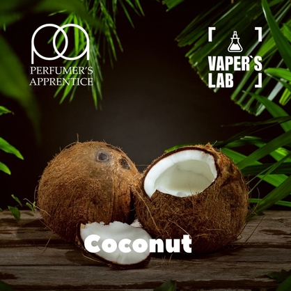 Фото, Ароматизатор для вейпа TPA Coconut Кокос