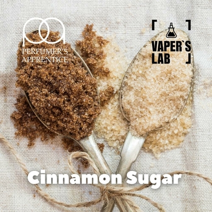 Фото, Ароматизатор для вейпа TPA Cinnamon Sugar Тростниковый сахар