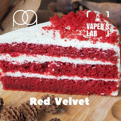 Фото, Ароматизатор для вейпа TPA Red Velvet DX Торт красный бархат