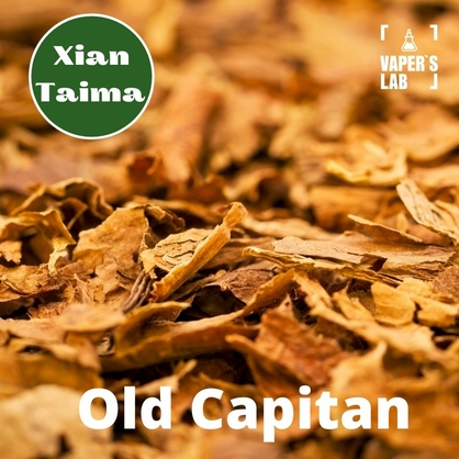 Фото, Аромка для вейпа Xi'an Taima Old Capitan Табак Старый Капитан