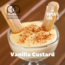Ароматизаторы для вейпа TPA "Vanilla Custard" (Ванильный крем)