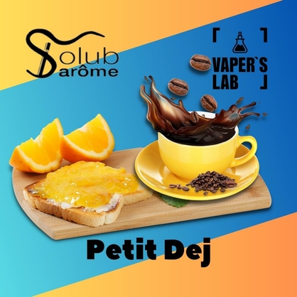 Фото, Аромка Solub Arome Petit dej Тост с апельсиновым джемом и кофе