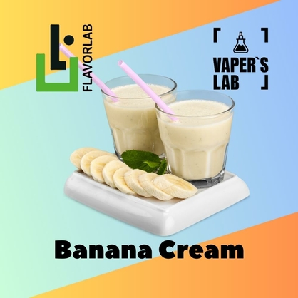 Фото, Відео на Ароматизатори Flavor Lab Banana Cream 10 мл