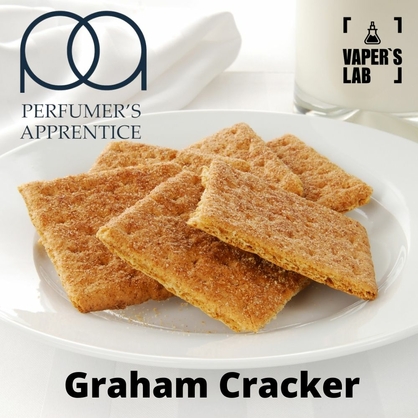 Фото, Ароматизатор для вейпа TPA Graham Cracker Печенье крекер