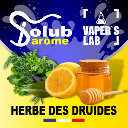 Фото Арома Solub Arome Herbe des druides Трави з лимоном та медом