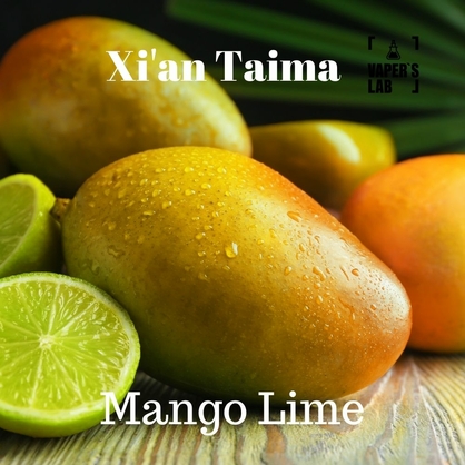 Фото, Аромка для вейпа Xi'an Taima Mango Lime Манго лайм