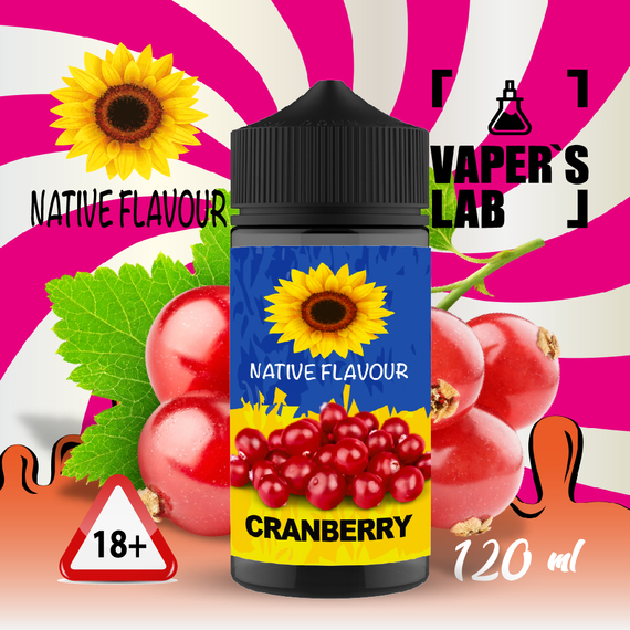 Отзывы  купить жидкость native flavour cranberry 120 ml