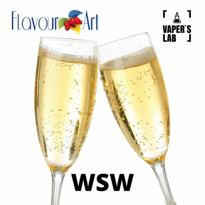Фото, Видео, Ароматизатор для вейпа FlavourArt WSW Шампанское
