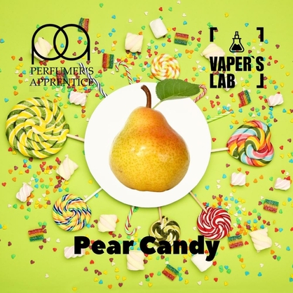 Фото, Ароматизатор для вейпа TPA Pear Candy Грушевая конфета