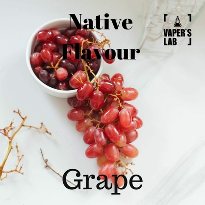 Фото, Видео на заправка для вейпа Native Flavour Grape 100 ml