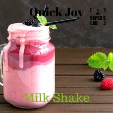 Жижа 100 мл - крепость 0 1,5 3 6 9 12 мг Quick Joy Milk Shake