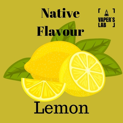 Фото, Жижа для вейпа україна Native Flavour Lemon 100 ml