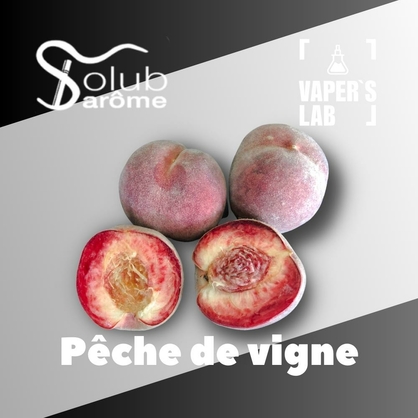 Фото, Аромка Solub Arome Pêche de vigne Винный персик