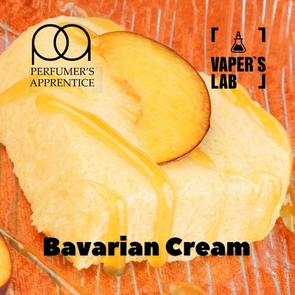 Фото, Ароматизатор для вейпа TPA Bavarian Cream Баварский крем