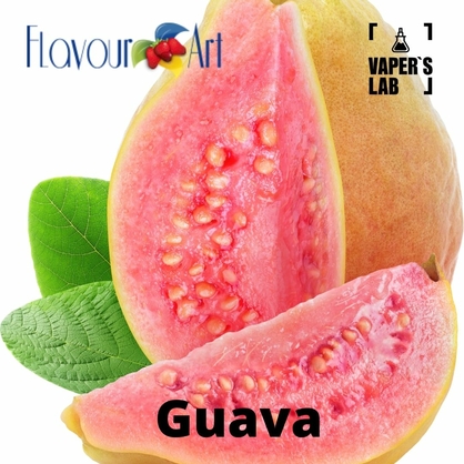 Фото, Видео, Ароматизатор для вейпа FlavourArt Guava Гуава