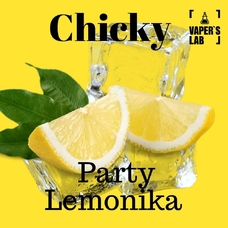 Дешеві сольові рідини Chicky Salt Party lemonika 15 ml
