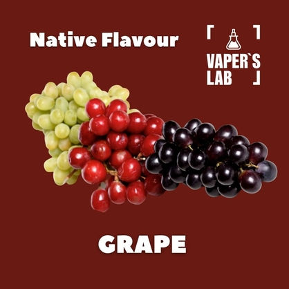 Фото, Відеоогляди на Арома для самозамісу Native Flavour Grape 30мл