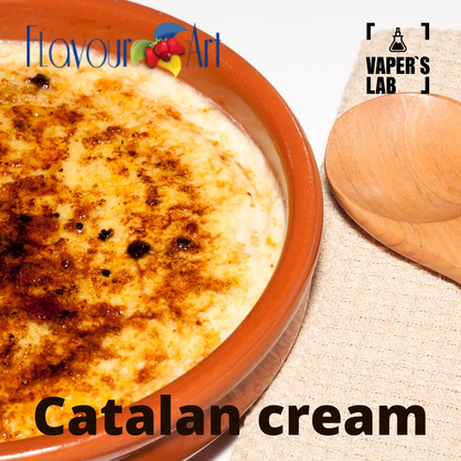 Фото, Ароматизатор FlavourArt Catalan cream Каталонський крем