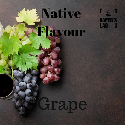 Фото жижа для вейпа україна native flavour grape 120 ml