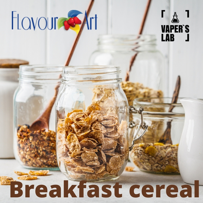 Фото, Видео, Ароматизатор для вейпа FlavourArt Breakfast cereal Мюсли