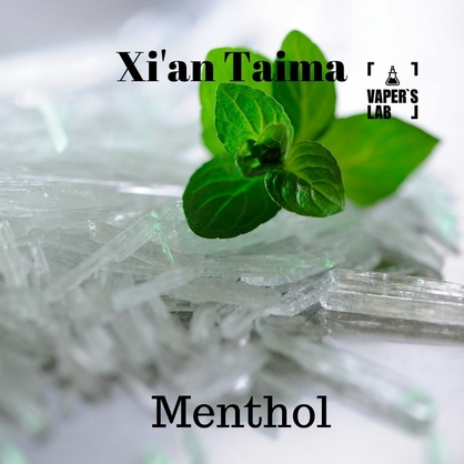 Фото, Аромка для вейпа Xi'an Taima Menthol Ментол