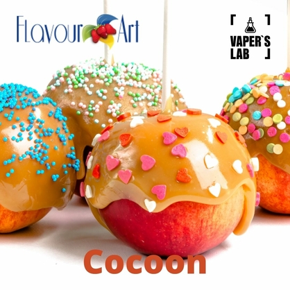 Фото, Ароматизатор для вейпа FlavourArt Cocoon Яблуко в карамелі