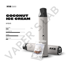 Одноразові електронні сигарети Coconut ice cream (кокосове морозиво)
