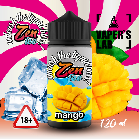 Отзывы  жижи для вейпа zen ice mango