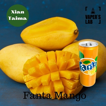 Фото, Аромка для вейпа Xi'an Taima Fanta Mango Фанта манго