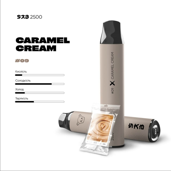 Відгуки на Електронні одноразові сигарети Caramel cream крем карамель