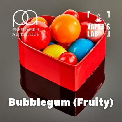 Фото, Ароматизатор для вейпа TPA Bubblegum Fruity Фруктовая жвачка