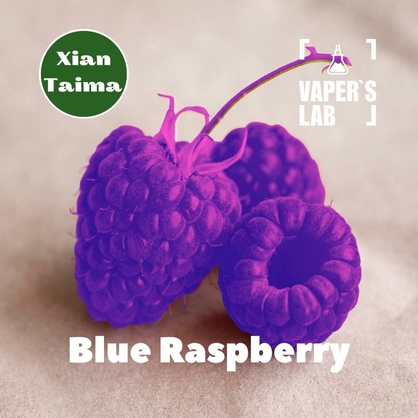 Фото, Аромка для вейпа Xi'an Taima Blue raspberry Голубая малина