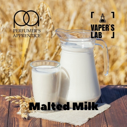 Фото, Ароматизатор для вейпа TPA Malted milk Парное молоко