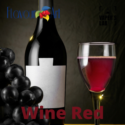 Фото, Видео, Ароматизатор для вейпа FlavourArt Wine Red Красное вино
