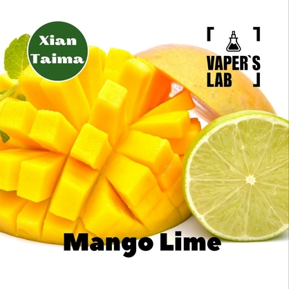 Фото, Аромка для вейпа Xi'an Taima Mango Lime Манго лайм