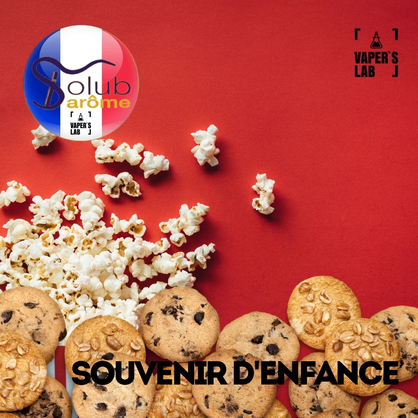 Фото Арома Solub Arome Souvenir d'enfance Попкорн із печивом