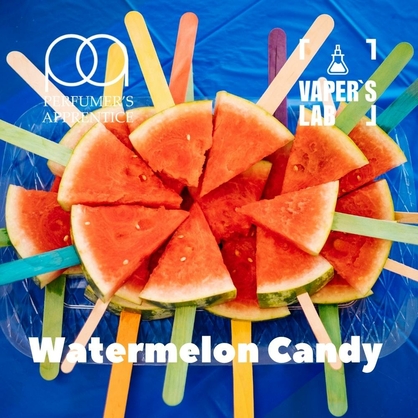 Фото, Ароматизатор для вейпа TPA Watermelon Candy Арбузная конфета