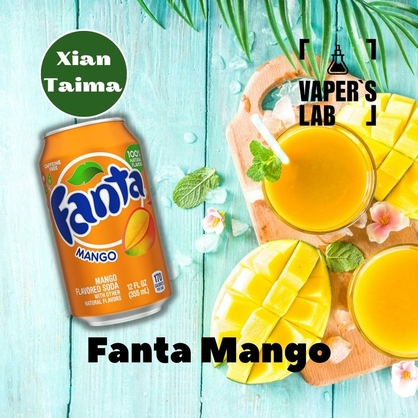 Фото, Аромка для вейпа Xi'an Taima Fanta Mango Фанта манго