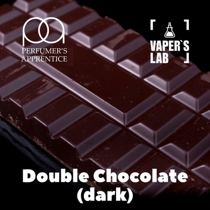 Фото, Ароматизатор TPA Double Chocolate Dark Двойной темный шоколад