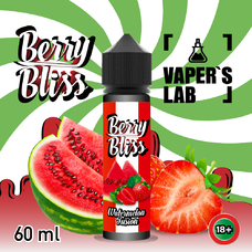 Жижки для вейпа Berry Bliss Watermelon Fusion 60 мл (арбуз с ягодами)